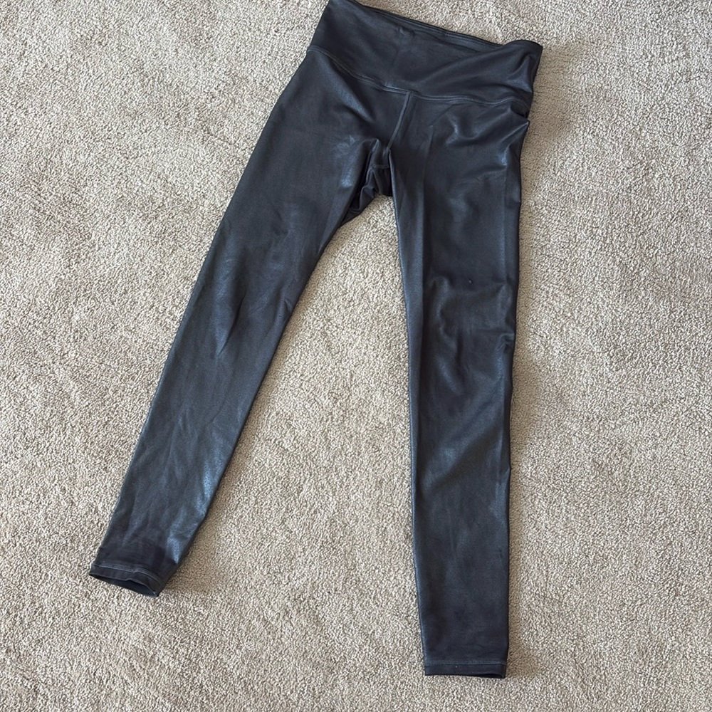 Athleta shimmer grey legging